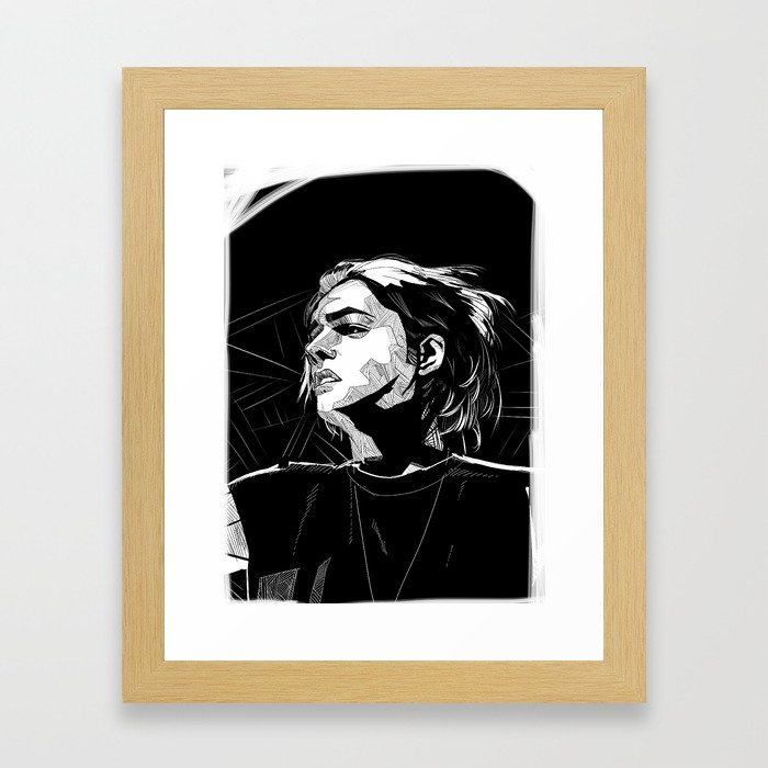 Gerard Way Framed Art Print