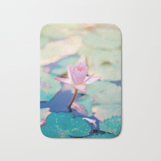 water lily Bath Mat