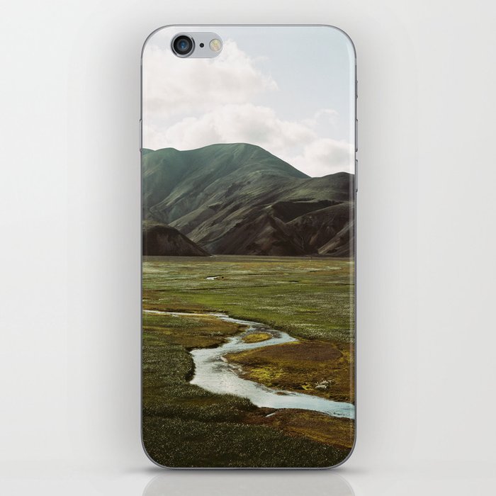 Iceland - Landmannalaugar (Pentax 67 & Kodak film) iPhone Skin