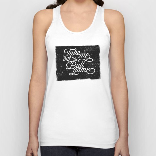 Take Me Out to the Ballgame v1 Unisex Tank Top