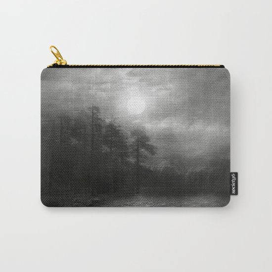 Black and White - Hope, in the turquoise water Carry-All Pouch