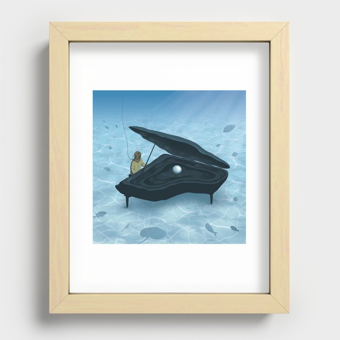 Songs under the Sea Recessed Framed Print