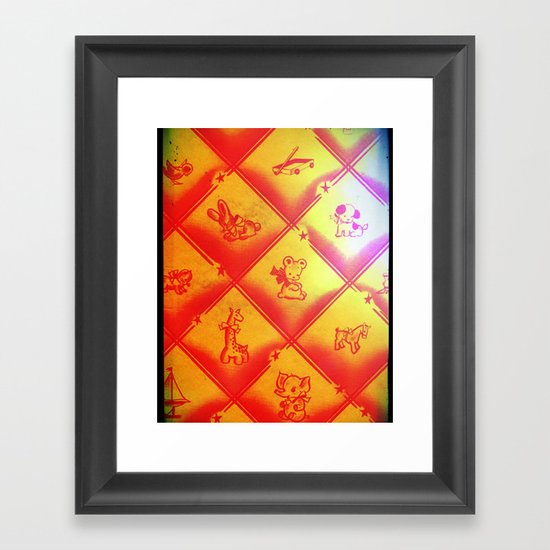 babe Framed Art Print