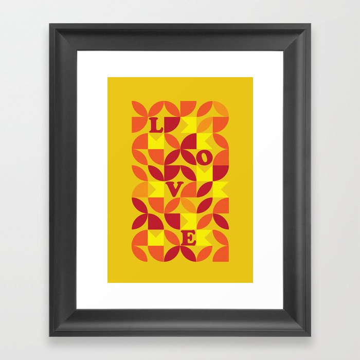 LOVE Framed Art Print