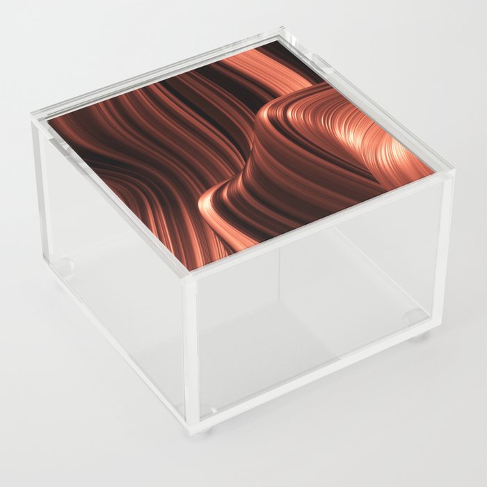 Terrain Abstract No1 Acrylic Box