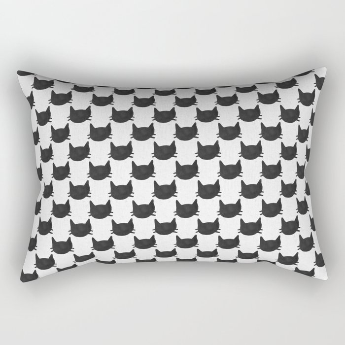 Cat Attack Rectangular Pillow