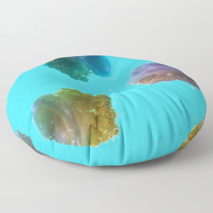 Crown Jellyfish Floor Pillow