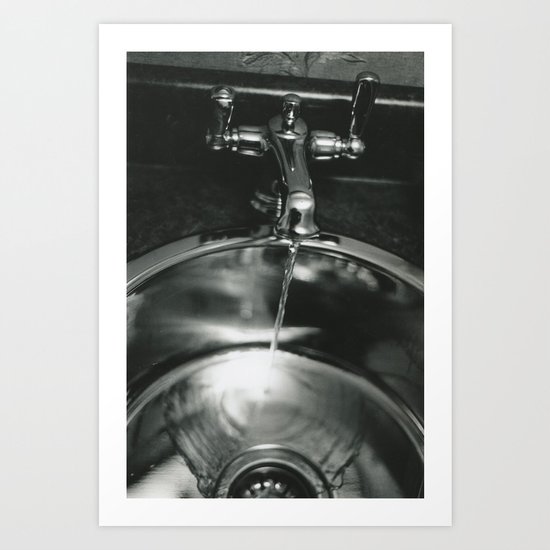 Funeral Sink Art Print