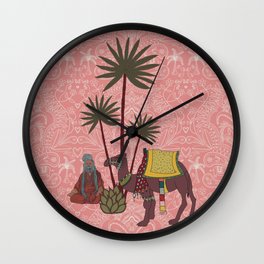 INDIA VIBES CAMEL Wall Clock