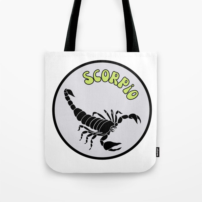 Scorpio Scorpion Zodiac Sign Astrology  Tote Bag
