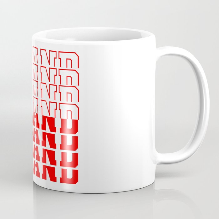 Poland - Word Flag Coffee Mug