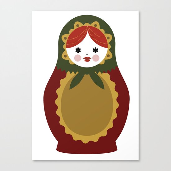 Matrioska-007 Canvas Print