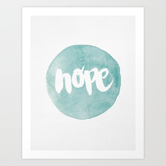 HOPE Art Print