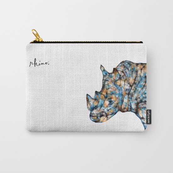 Rhinoceros Carry-All Pouch