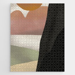 Large abstract shape composition 12 Jigsaw Puzzle