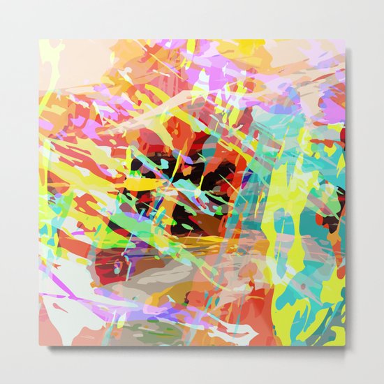 colorful jungle Metal Print