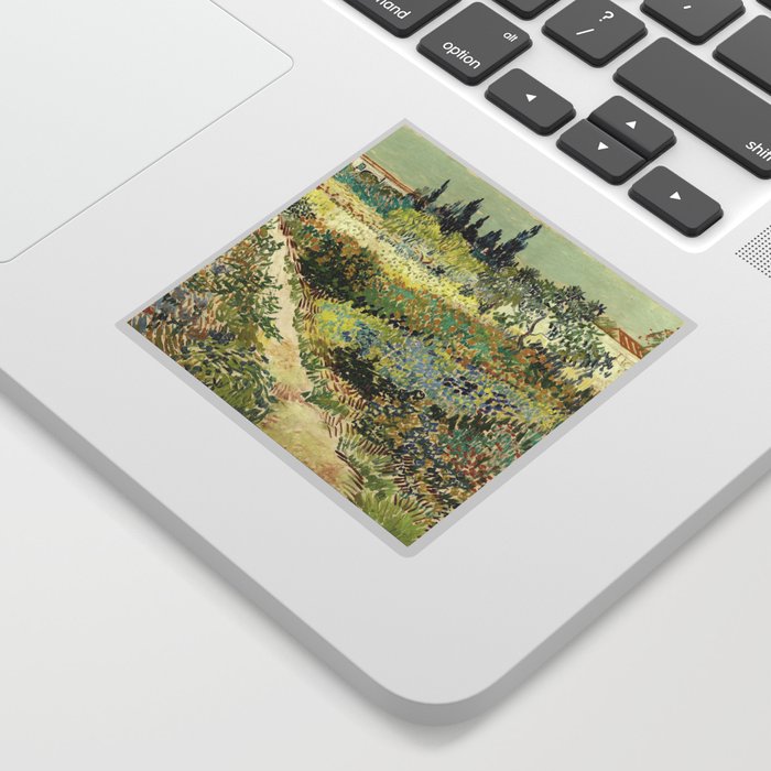 Vincent Van Gogh : Garden at Arles Sticker