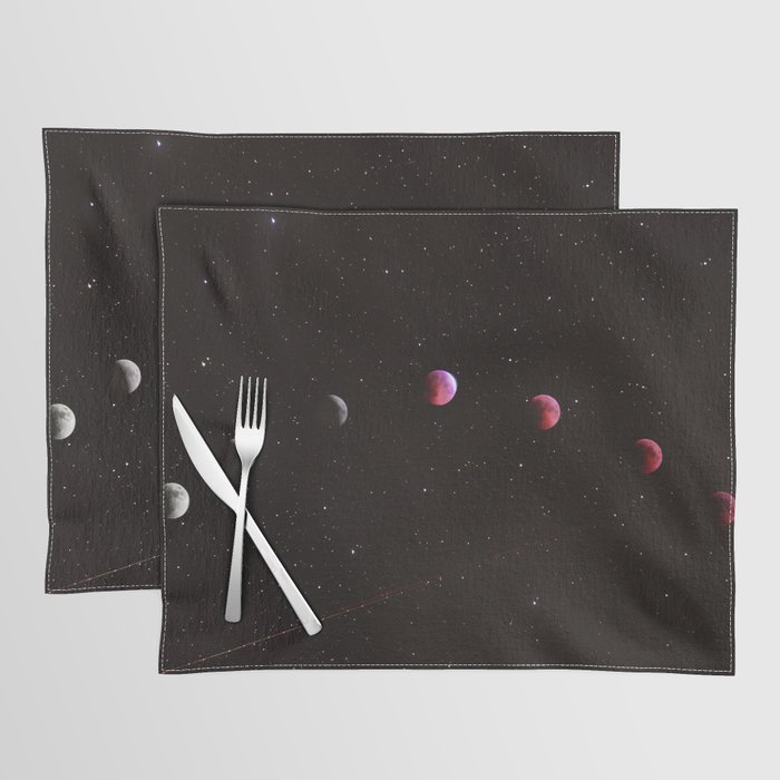 Astronomy Lunar Moon Phases Placemat