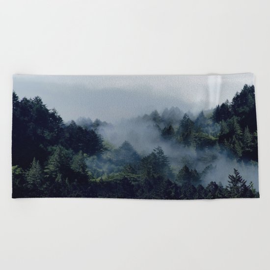 End in fire Beach Towel