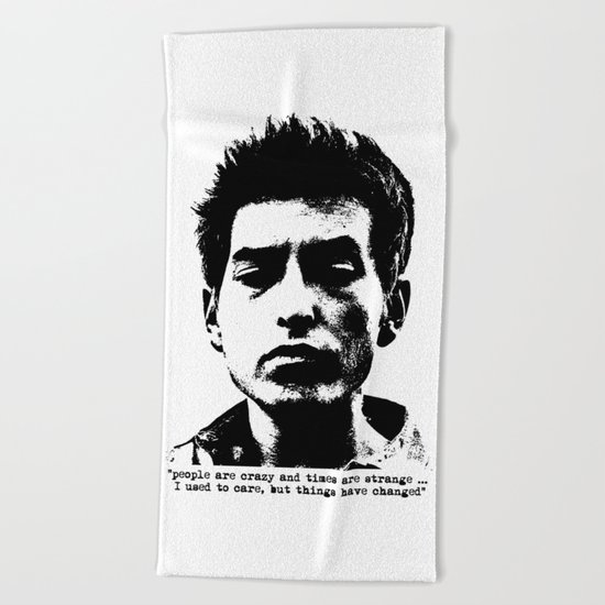Bob Dylan Things Have Changed Beach Towel