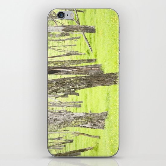 Neon Green iPhone & iPod Skin
