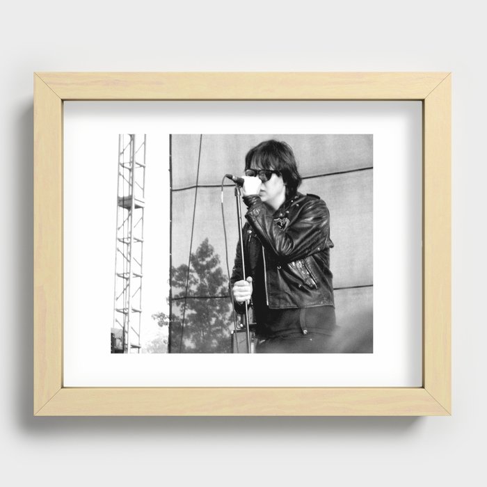 Jules - The Strokes Recessed Framed Print