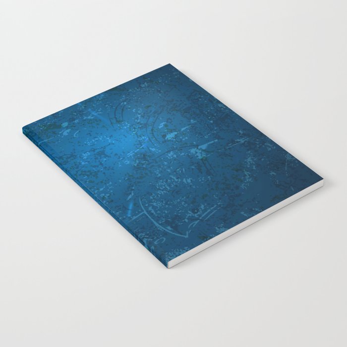 BLUE GRUNGE. Notebook