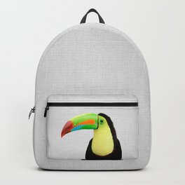 Toucan - Colorful Backpack | Photo, Wildlife, Wild, Toucan, Color, Animal, Jungle, Portrait, Dorm, Bird 