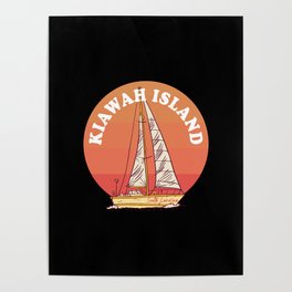 Sailing Kiawah Island South Carolina Poster