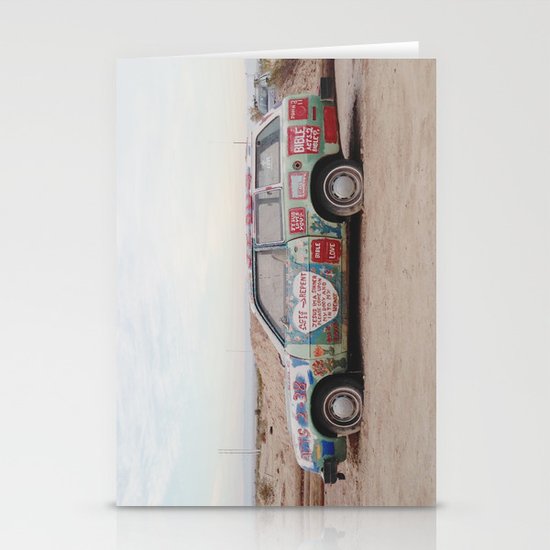 Car Art Stationery Cards