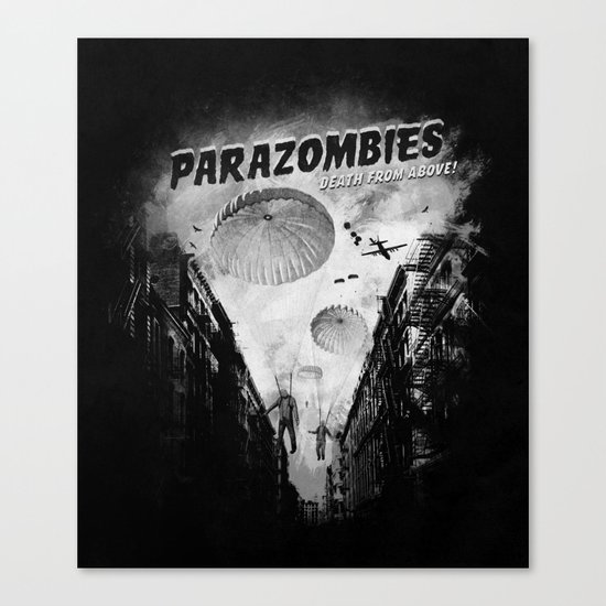 Parazombies Canvas Print