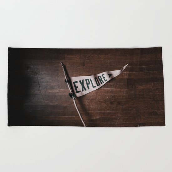 Explore Beach Towel