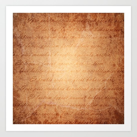Old World Art Print