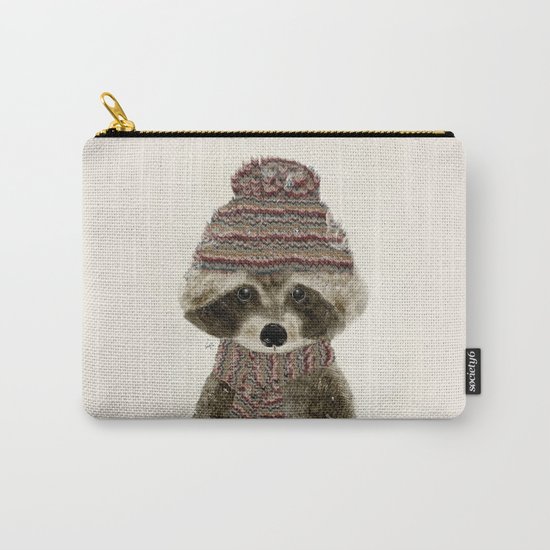little indy raccoon Carry-All Pouch