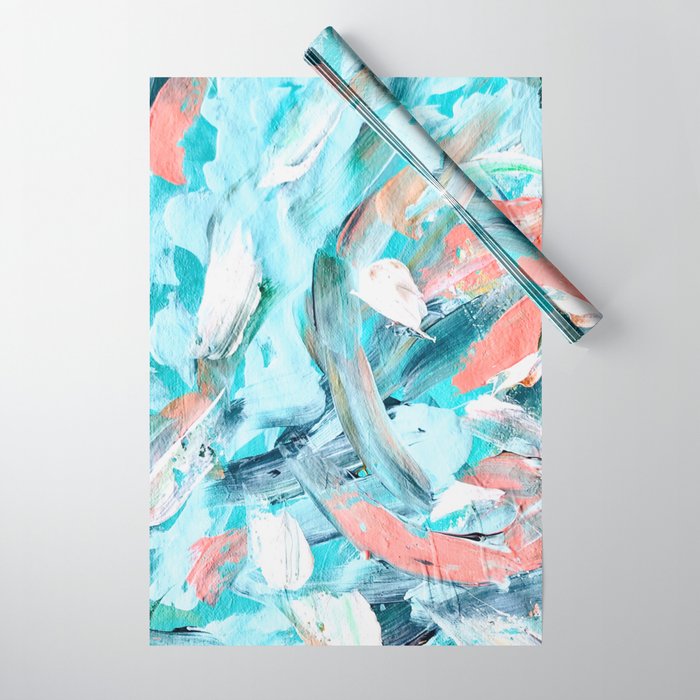Soft Wave, Abstract Wrapping Paper