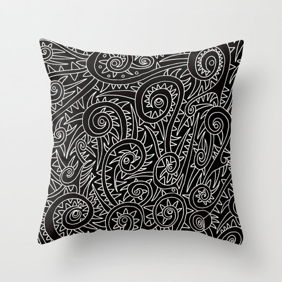 - burnt - Throw Pillow