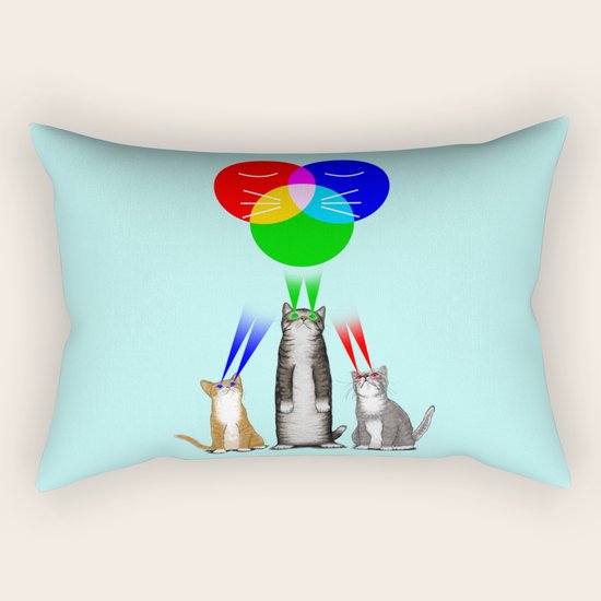 Light Rectangular Pillow