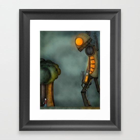 Goliath Framed Art Print