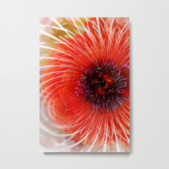 Poppy Metal Print