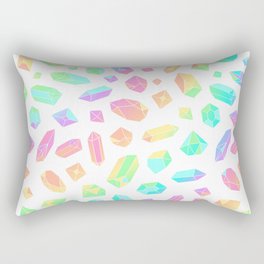 Rainbow Crystal Pattern Rectangular Pillow