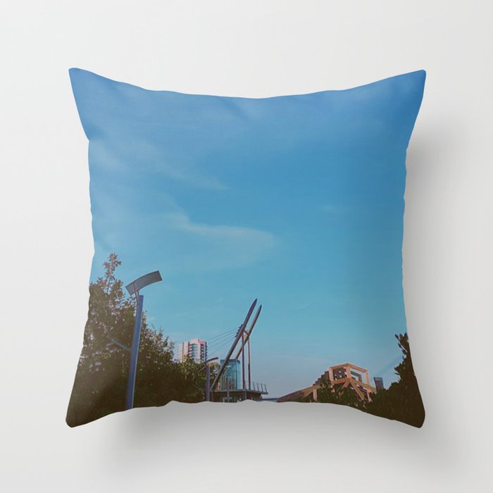 By The Quay Throw Pillow