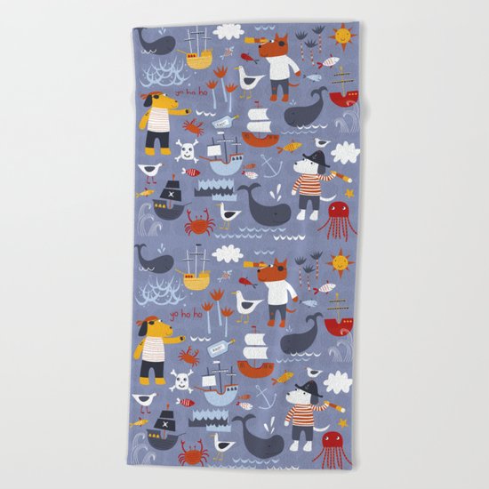 Yo Ho Ho! Beach Towel