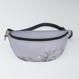 Misty Crescent Moon Fanny Pack