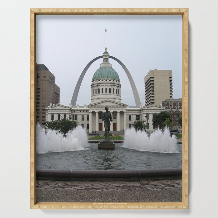 St. Louis arch Serving Tray