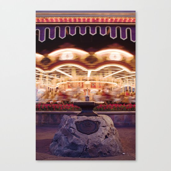 He who so pulleth out this sword . . . Canvas Print