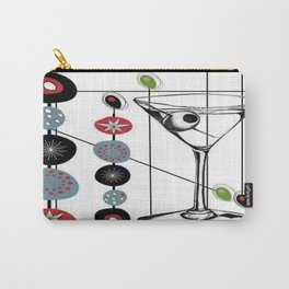 Mid-Century Modern Art Atomic Cocktail 3.0 Carry-All Pouch | Kitchen, Mid Century Modern, Home, Digital, Coasters, 1960, Midcentury, Vintage, 1950, Retro 