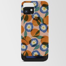 Orange Blooming iPhone Card Case