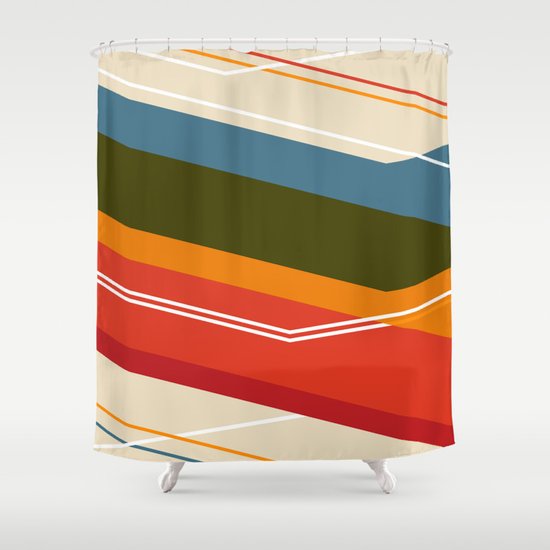 Untitled VIII Shower Curtain