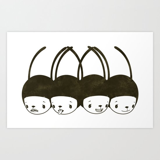 I WANT TO HOLD YOUR HAND Art Print