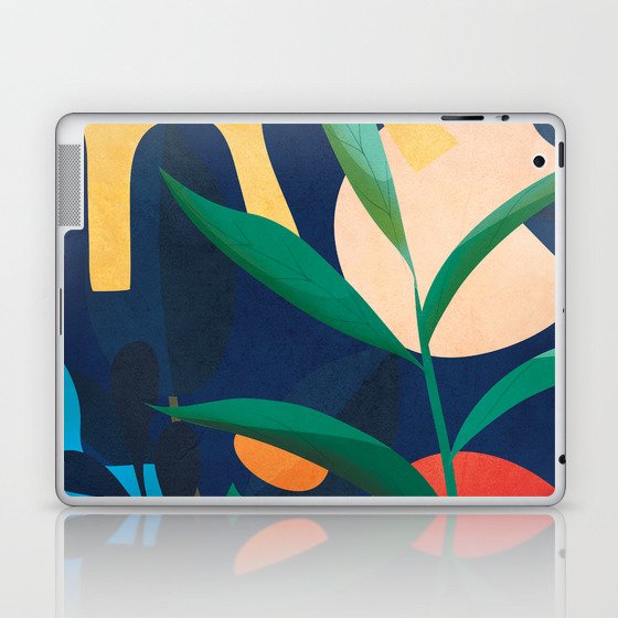 Tropical Abstract Art IV Laptop & iPad Skin